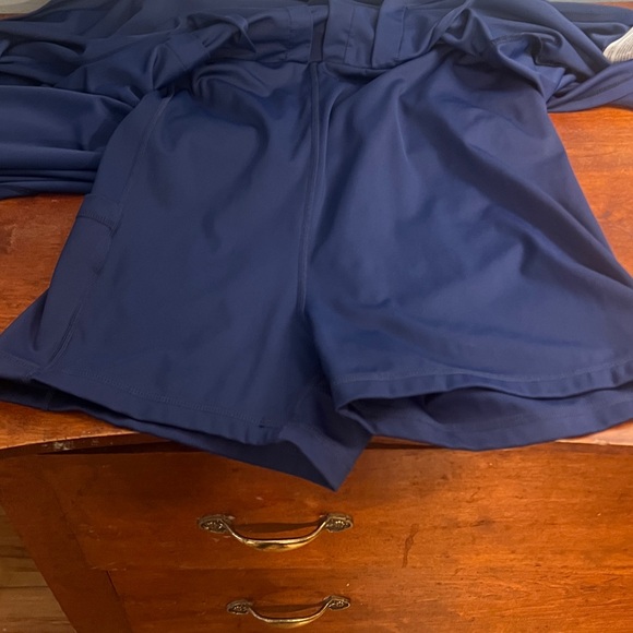 Target Women's Small Navy Pickleball Dress | Athletic Pleated Activewear - Picture 7 of 9